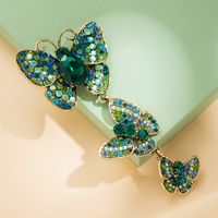 Fashion Butterfly Corsage Long Clothing Accessories Alloy Brooch Pin main image 3