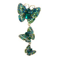 Fashion Butterfly Corsage Long Clothing Accessories Alloy Brooch Pin main image 2