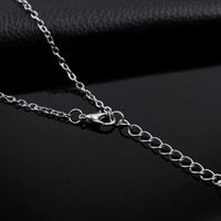 Women's Fashion Simple Style Square Ball Alloy Necklace Inlaid Zircon Zircon Necklaces main image 5