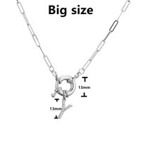 Großhandel Mode Geometrisch Kupfer Halskette main image 2
