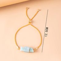 Wholesale Jewelry Retro Fashion Gem Stone Artificial Gemstones Bracelets main image 3