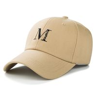 Fashion Simple Solid Color Letter M Baseball Cap Sun Hat Leisure Peaked Cap main image 5