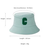 Wholesale Fashion Letter C Bucket Hat main image 6