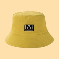 Fashion New M Letters Fisherman Hat Bucket Hat sku image 1