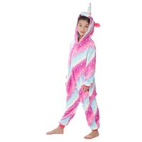 Comfortable Loose Flannel Children's Cartoon Animal Shape One-piece Pajamas main image 5