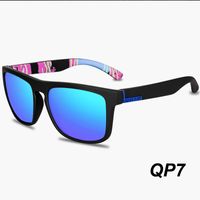 Fashion New Style Contrast Color Pattern Polarized Uv400 Men's Sunglasses sku image 7