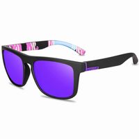 Fashion New Style Contrast Color Pattern Polarized Uv400 Men's Sunglasses sku image 8