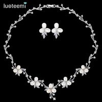 Korea Zircon  Necklace  (white Zirconium-19c02)  Nhtm0077-white Zirconium-19c02 sku image 3