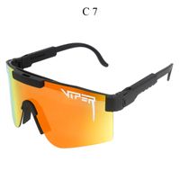 New Style Color Large One-piece Lens Polarized Cycling Sports Goggles main image 6