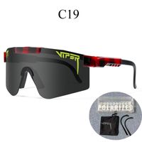 New Style Color Large One-piece Lens Polarized Cycling Sports Goggles sku image 19