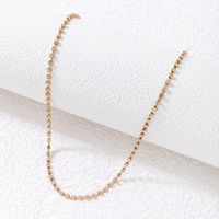 Basic Style (simple Style) Alloy Geometric Pattern Necklace Daily Artificial Rhinestone main image 2