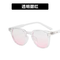 Wholesale Anti-blu-ray Transparent Frame Multicolor Sunglasses Nihaojewelry sku image 11