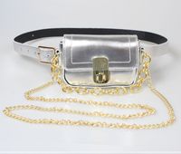 Women's Accessories Metal Thick Chain Decoration Crossbody Waist Bag Belt main image 5