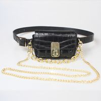 Women's Accessories Metal Thick Chain Decoration Crossbody Waist Bag Belt main image 3