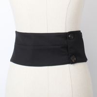 Pocket Female Suit Cloth Elastic Waist Decoration Black Belt main image 2