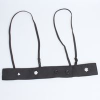 Shirt Decorative Sling Black Fashionable Accessories Pearl Strap Vest main image 5