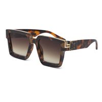 Fashion Geometric Uv400 Men's Sunglasses sku image 11