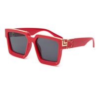 Fashion Geometric Uv400 Men's Sunglasses sku image 3