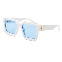 Fashion Geometric Uv400 Men's Sunglasses sku image 5