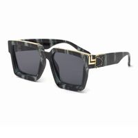 Fashion Geometric Uv400 Men's Sunglasses sku image 6