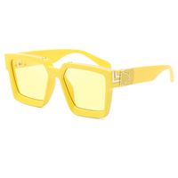 Fashion Geometric Uv400 Men's Sunglasses sku image 13