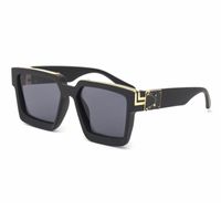 Fashion Geometric Uv400 Men's Sunglasses sku image 12