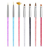 15-piece Pen Tool Uv Pen Crystal Pen Silicone Pen Diamond Pen Manicure Painting Brush Set sku image 17