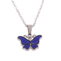 Women's Vintage Style Fashion Butterfly Alloy Necklace Plating No Inlaid Necklaces main image 6