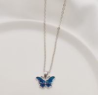 Women's Vintage Style Fashion Butterfly Alloy Necklace Plating No Inlaid Necklaces main image 2