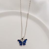 Women's Vintage Style Fashion Butterfly Alloy Necklace Plating No Inlaid Necklaces main image 3