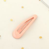 Cute Solid Color Alloy Hair Clip 1 Set main image 3