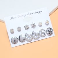 Women's Fashion Geometric Alloy Ear Studs Plating Stud Earrings main image 2