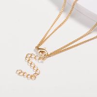 Vintage Style Geometric Alloy Plating Pearl Necklace 1 Piece main image 7
