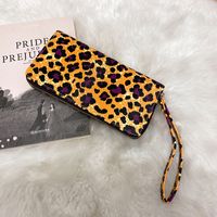 Animal Fashion Artificial Leather Printing Zipper Square Style 1 Style 2 Style 3 Wallets sku image 5