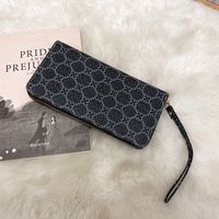 Animal Fashion Artificial Leather Printing Zipper Square Style 1 Style 2 Style 3 Wallets sku image 3