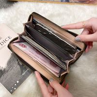 Animal Fashion Artificial Leather Printing Zipper Square Style 1 Style 2 Style 3 Wallets main image 2
