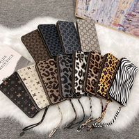Animal Fashion Artificial Leather Printing Zipper Square Style 1 Style 2 Style 3 Wallets main image 1