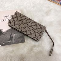 Animal Fashion Artificial Leather Printing Zipper Square Style 1 Style 2 Style 3 Wallets sku image 4