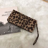 Animal Fashion Artificial Leather Printing Zipper Square Style 1 Style 2 Style 3 Wallets sku image 10