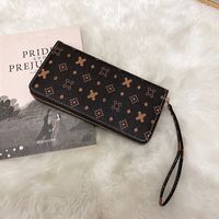 Animal Fashion Artificial Leather Printing Zipper Square Style 1 Style 2 Style 3 Wallets sku image 11