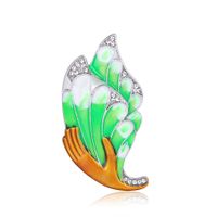 Elegant Basic Pastoral Geometric Butterfly Alloy Diamond Artificial Rhinestones Brooches sku image 1