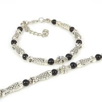 Classique Style Vintage Style Ethnique Fleur Poisson Alliage Perles Bracelets sku image 4