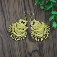 Women's Retro Wedding Ethnic Style Peacock Alloy No Inlaid Earrings Drop Earrings main image 2