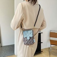 Women's Fashion Solid Color Soft Surface Square Magnetic Buckle Square Bag Artificial Leather Shoulder Bags main image 3
