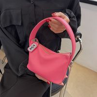 Women's Artificial Leather Solid Color Vintage Style Fashion Square Zipper Handbag Crossbody Bag main image 1