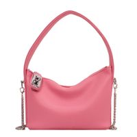 Women's Artificial Leather Solid Color Vintage Style Fashion Square Zipper Handbag Crossbody Bag main image 4