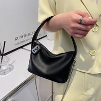 Women's Artificial Leather Solid Color Vintage Style Fashion Square Zipper Handbag Crossbody Bag main image 2