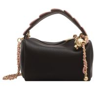 Women's Artificial Leather Heart Shape Fashion Soft Surface Square Zipper Crossbody Bag sku image 1