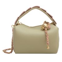 Femmes Artificielle En Cuir Coeur Forme Mode Surface Molle Carré Zipper Sac Bandoulière main image 4