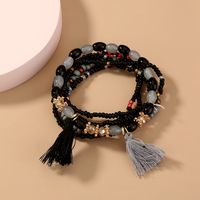 Fashion Geometric Alloy Plating Beads Bracelets 1 Set main image 5